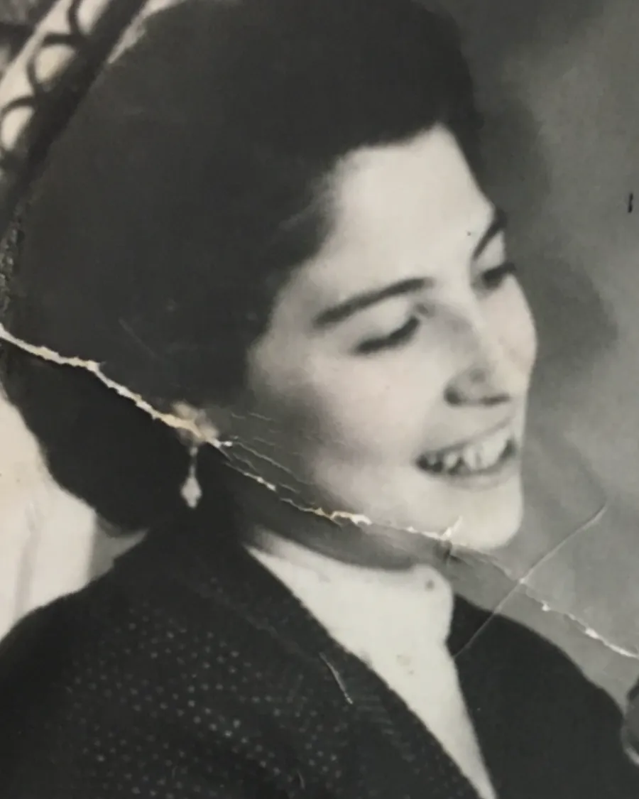 Nonna Tina as a young woman