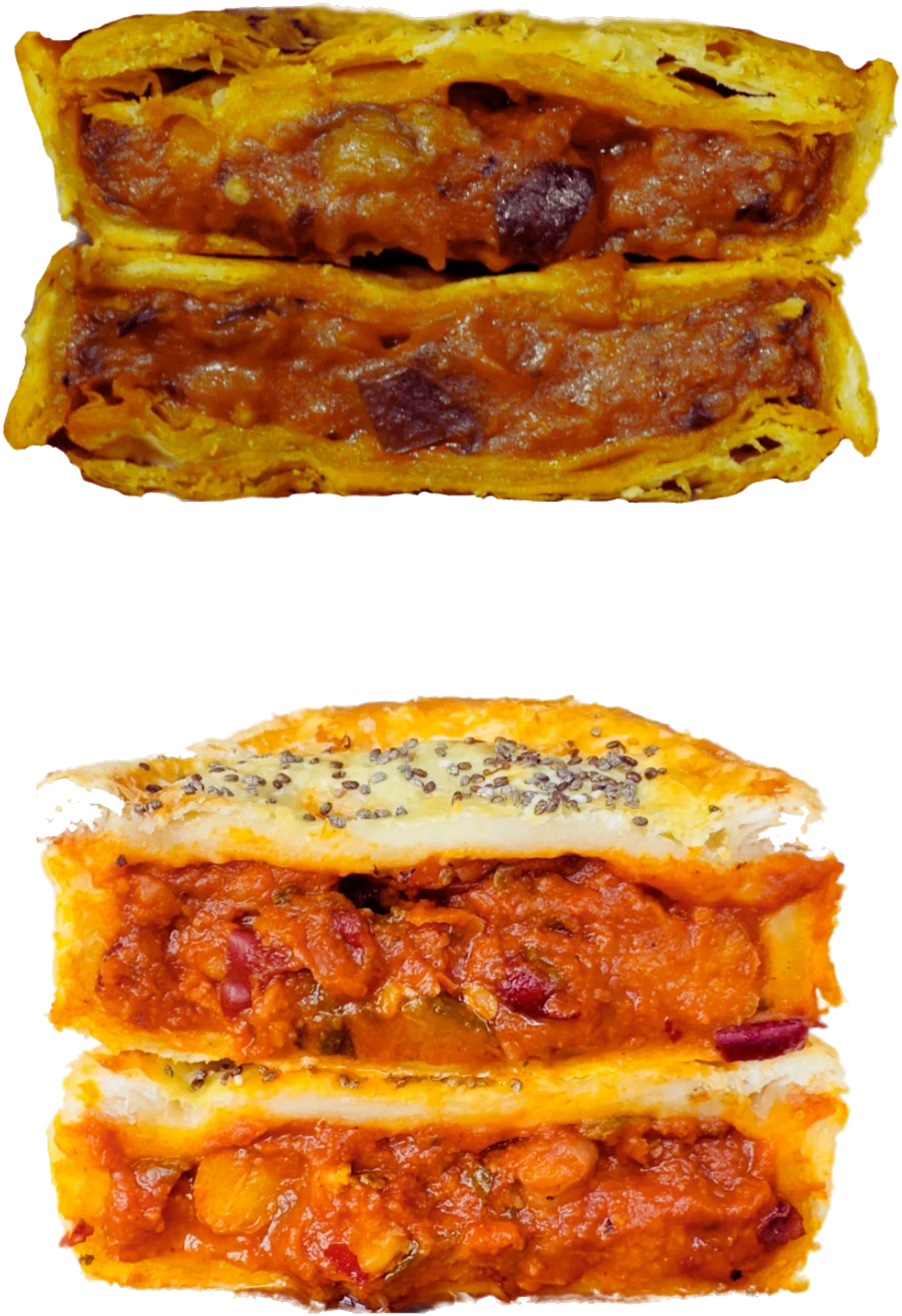 For the Vegos & Vegans pies
